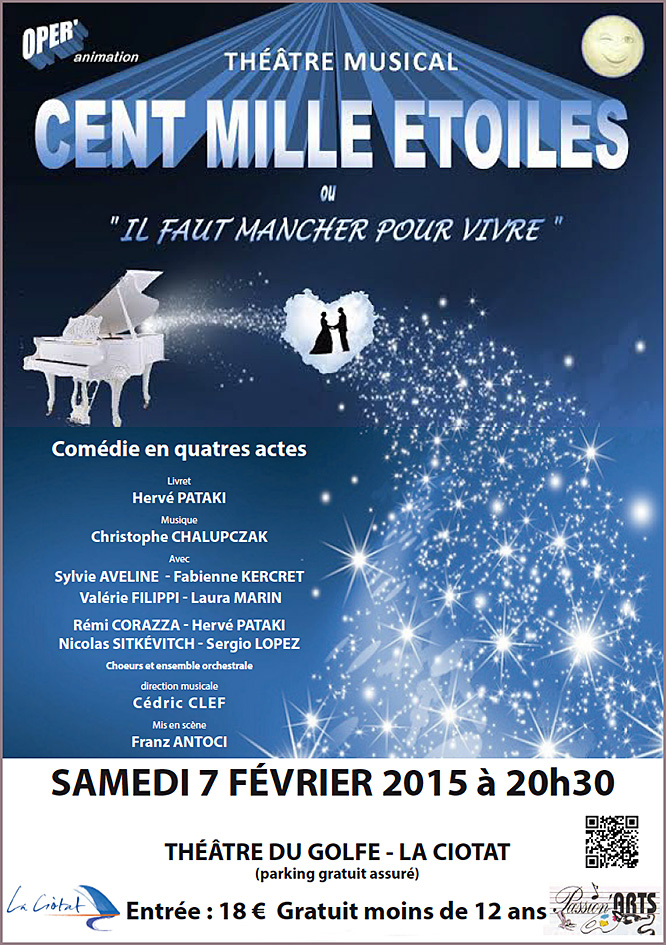 Samedi 7 février 2015 – 21h00 – Théâtre du Golfe